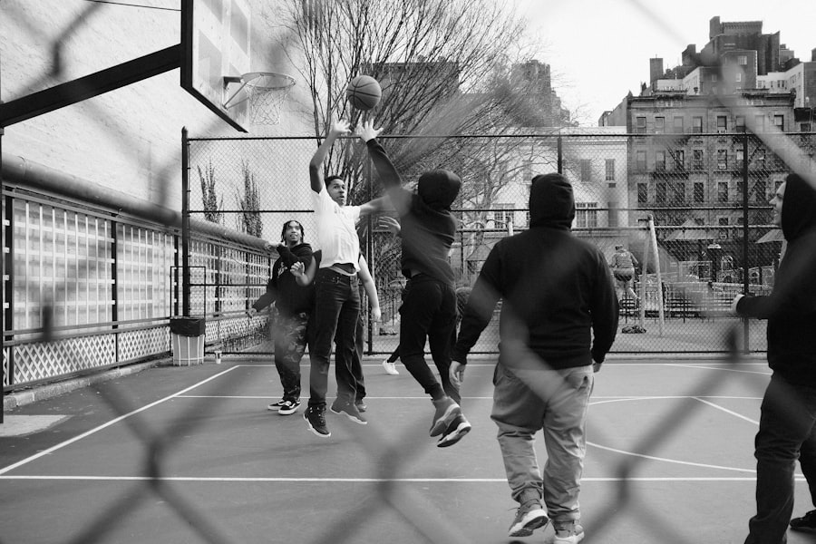 Photo Basketball court